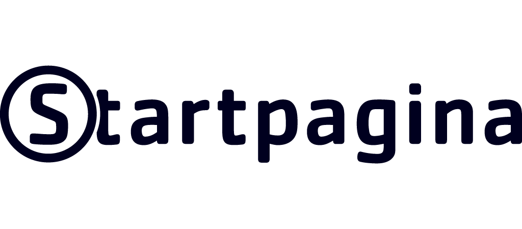 Startpagina logo zwart wit